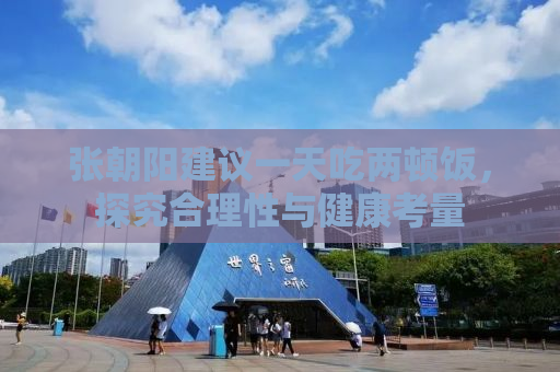 张朝阳建议一天吃两顿饭，探究合理性与健康考量