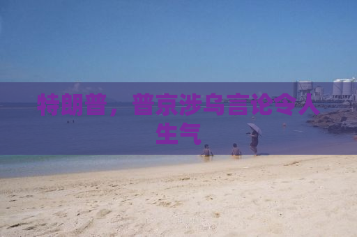 特朗普，普京涉乌言论令人生气