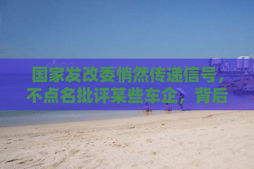 国家发改委悄然传递信号，不点名批评某些车企，背后真相引人深思