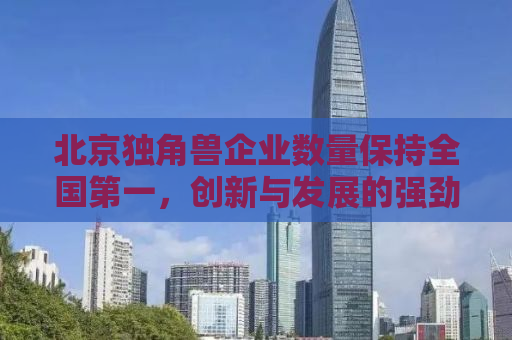 北京独角兽企业数量保持全国第一，创新与发展的强劲引擎