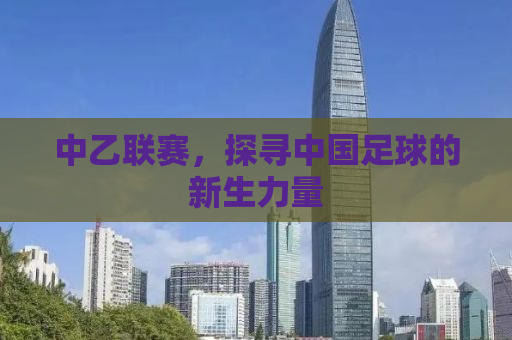 中乙联赛，探寻中国足球的新生力量