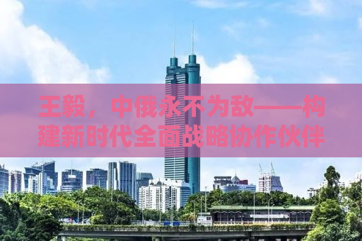 王毅，中俄永不为敌——构建新时代全面战略协作伙伴关系的深度解读