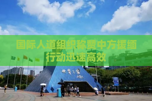 国际人道组织称赞中方援缅行动迅速高效