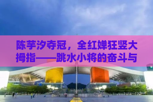 陈芋汐夺冠，全红婵狂竖大拇指——跳水小将的奋斗与荣耀