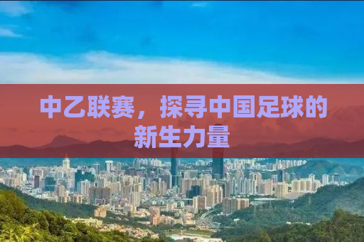 中乙联赛，探寻中国足球的新生力量