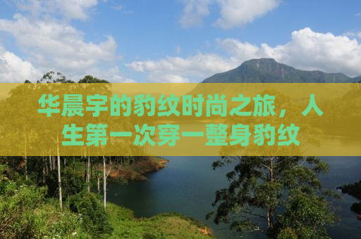 华晨宇的豹纹时尚之旅，人生第一次穿一整身豹纹