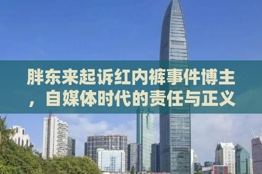 胖东来起诉红内裤事件博主，自媒体时代的责任与正义之战