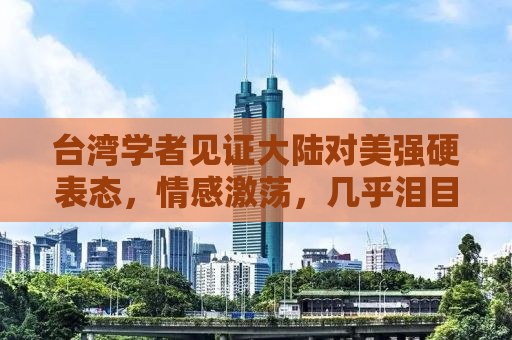 台湾学者见证大陆对美强硬表态，情感激荡，几乎泪目