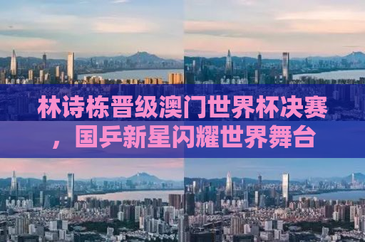 林诗栋晋级澳门世界杯决赛，国乒新星闪耀世界舞台