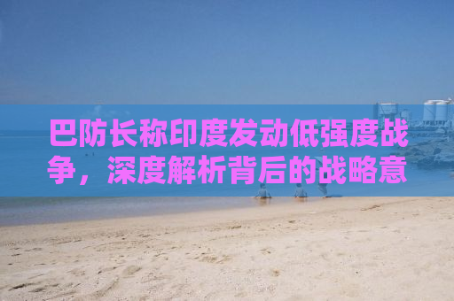 巴防长称印度发动低强度战争，深度解析背后的战略意图与影响