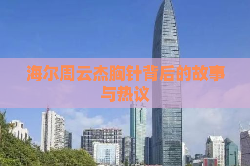 海尔周云杰胸针背后的故事与热议