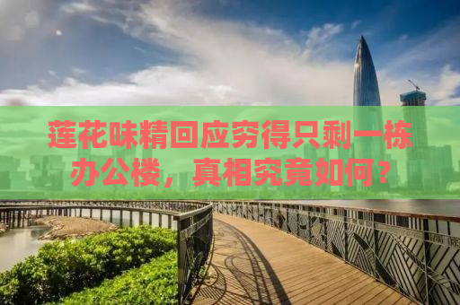 莲花味精回应穷得只剩一栋办公楼，真相究竟如何？
