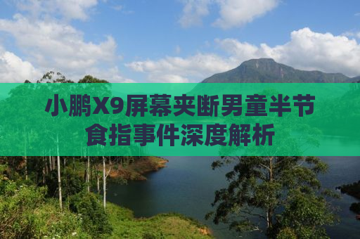小鹏X9屏幕夹断男童半节食指事件深度解析